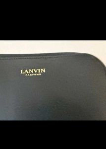 Lanvin Parfums Black Pouch