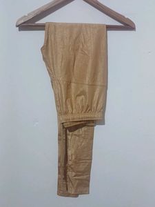 gold shimmer leggings