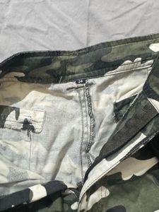 Camouflage Cargo Shorts