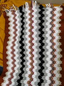Beautiful Ethnic woolen stole of 2 sets