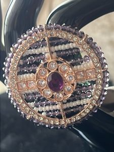 Stunning Beaded Statement Ring