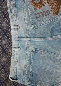 Light Wash Denim Jeans