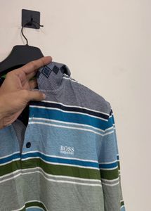 BOSS Hugo Striped Polo Shir