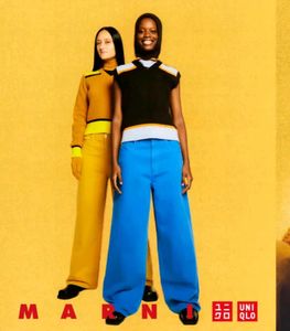 Rare Uniqlo x Marni Collab Cotton Pants
