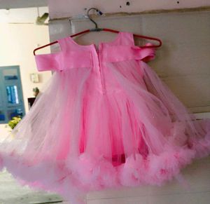 Very Cute N Beautiful Princess Ruffle Party Frock
