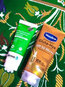 Vaseline &amp; The Derma Co Face Moisturizers