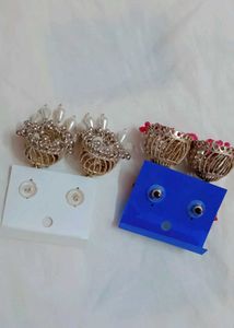 Exquisite Jhumka Earrings Set