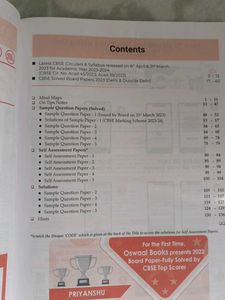 Chemistry CBSE Class 12th Board Sample Paper