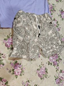 Cute Minnie Mouse Top &amp; Shorts Set