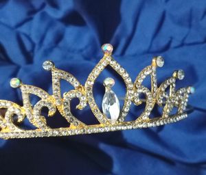 Beautiful Shiny Golden Princess Tiara/Crown