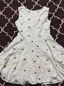 White Skater Dress
