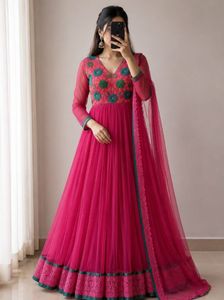 2piece Anarkali with Dupatta