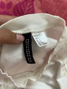 off white H&amp;M tank top