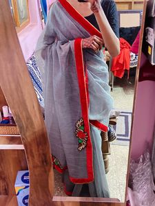 GREY SAREE