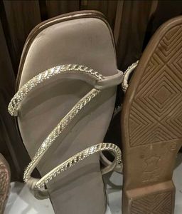 Stylish Embellished Flat Sandals