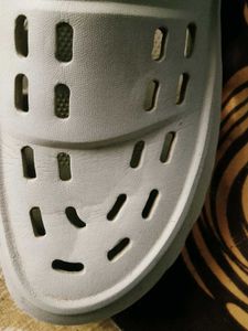 Comfortable Light Grey Clogs