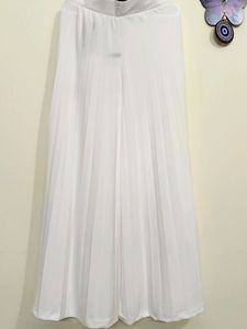Women's White Palazzos Combos