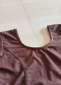 Elegant Brown Blouse