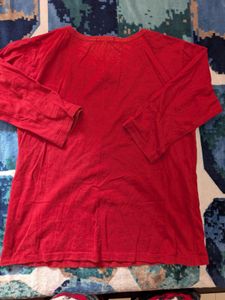 Red Long Sleeve T-Shirt