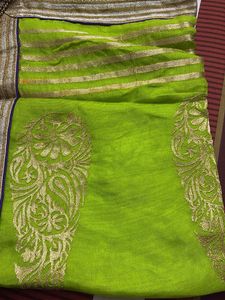 Purple &amp; Gold Saree Blouse