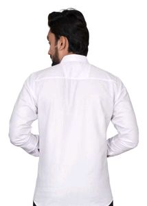 Men's White Dress Shirt