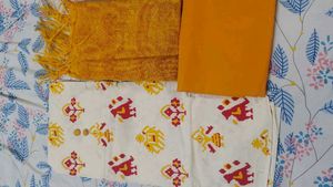Beautiful Ikat Print Kurta Set