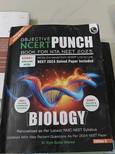 Objective NCERT Biology Book for NEET 2025