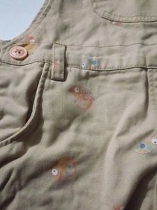 Cute Tan Fish Overalls