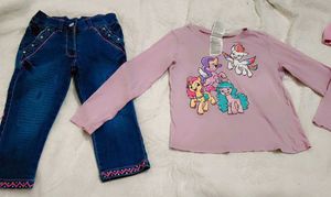 Very Cute N Beautiful H&amp;M Top With Jeans