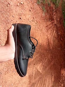Classic Black Lace-Up Shoes