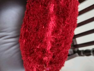 Shiny Red Heart Pillow - Gift it - BIG ONE