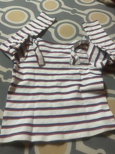 Striped Long Sleeve Top