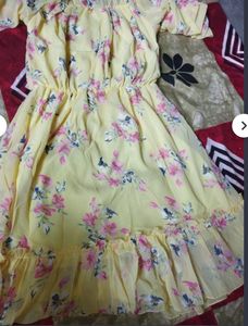 Floral Off-Shoulder Mini Dress