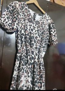 Black Printed Playsuit For Girl Or Women 36 Bust