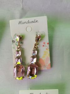 Combo 10pairs Korean Glassstone Earrings