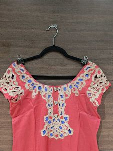 Laser Cut Kurta