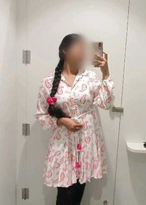 Chic Paisley Print Dress