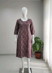 Elegant Printed Kurta size -L