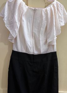 Elegant Cream Ruffle Sleeve Top