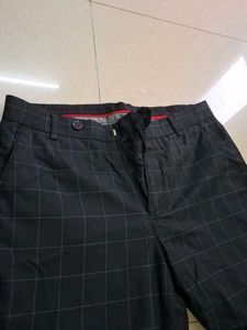Checked Formal Pants