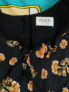 MAX Girls Floral Print Dress 7-8years