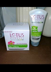 Lotus Herbals White Glow Skin Care Combo