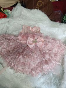 designer baby frock