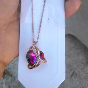 Anti tranish Heart Pendant Necklace