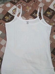 Classic White Camisole Top