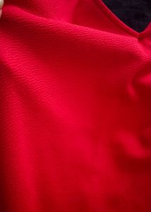 Chic Red Bodycon Mini Dress