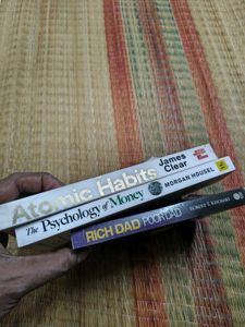 Atomic Habits, Psy of Money, Rich Dad Poor Dd