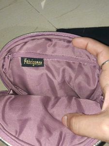 Elegant Mauve Pouch