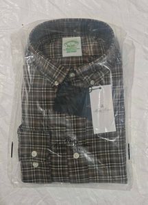 Men's Plaid Button-Down Shirt
