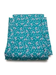 Teal Floral Print Nightgown